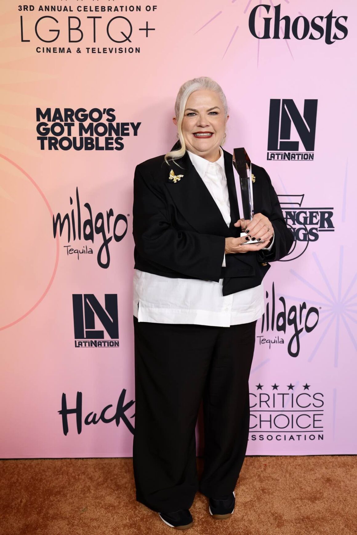 Celeb Snaps: François Arnaud at the Las Culturistas Culture Awards, Plus Ciara Miller, Jamie Campbell Bower, Kurt Russell, Michelle Pfeiffer, and More 22 The Critics Choice Association's 3rd Annual Celebration Of LGBTQ+ Cinema & Television