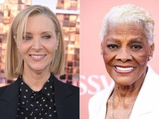 Lisa Kudrow and Dionne Warwick
