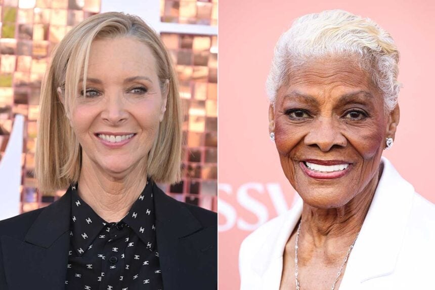 Lisa Kudrow and Dionne Warwick