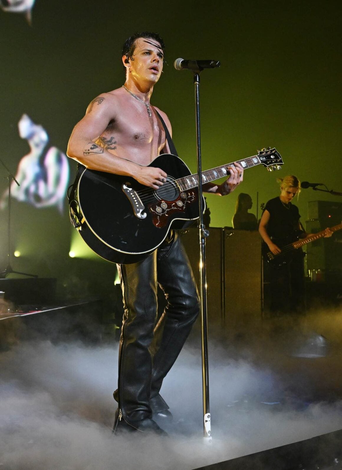 Yungblud Performs During The Idols World Tour