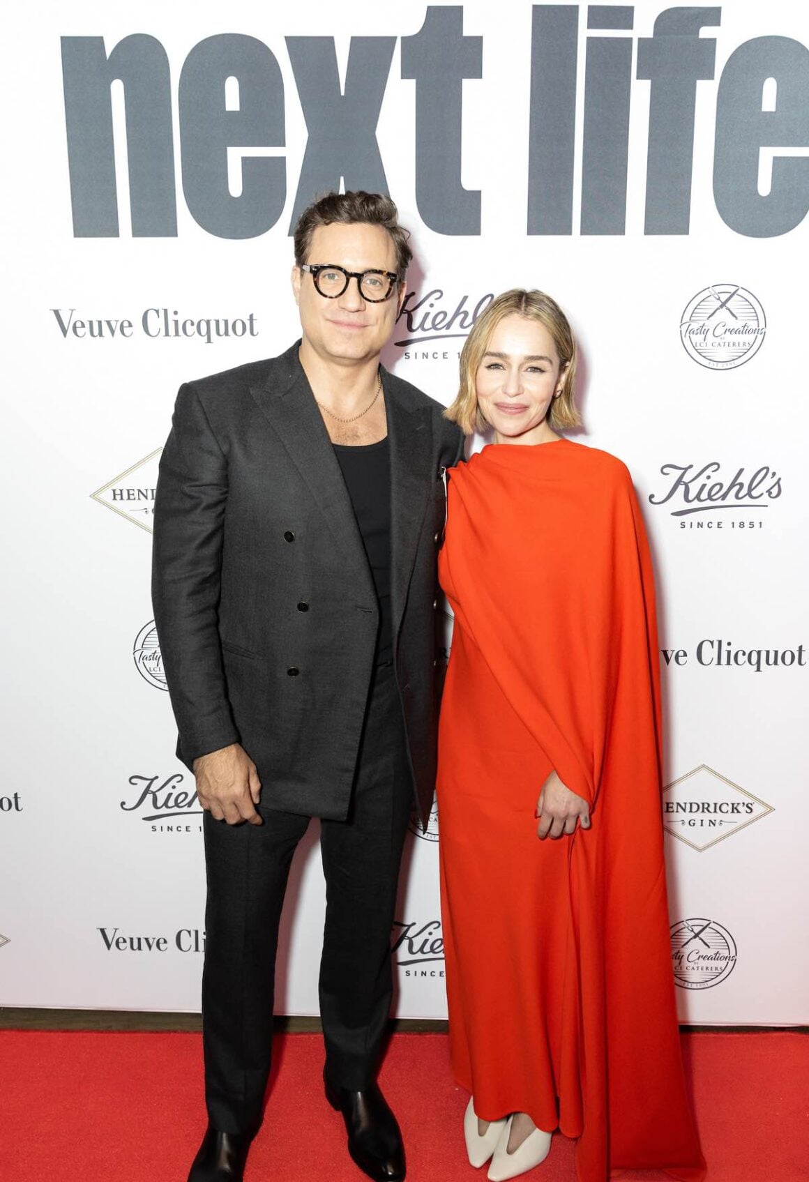 Emilia Clarke and Edgar Ramierez