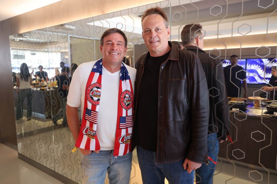 Raising Cane's Owner And Founder Todd Graves Hosts Celebrity Suite For USA vs. Paraguay At SoFi Stadium In Los Angeles