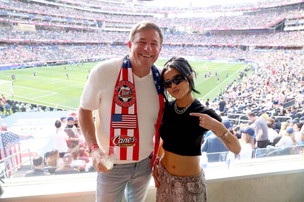 Raising Cane's Owner And Founder Todd Graves Hosts Celebrity Suite For USA vs. Paraguay At SoFi Stadium In Los Angeles