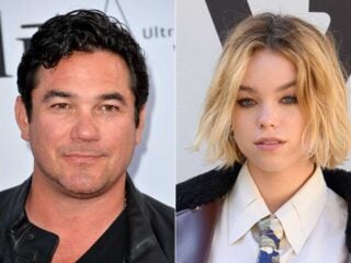 Dean Cain and Milly Alcock