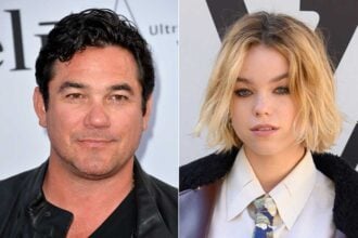 Dean Cain and Milly Alcock