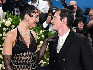 Dua Lipa and Callum Turner