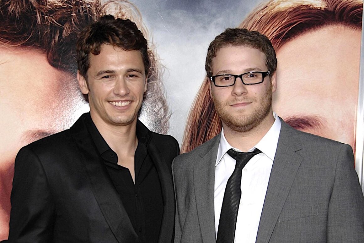 James Franco and Seth Rogen