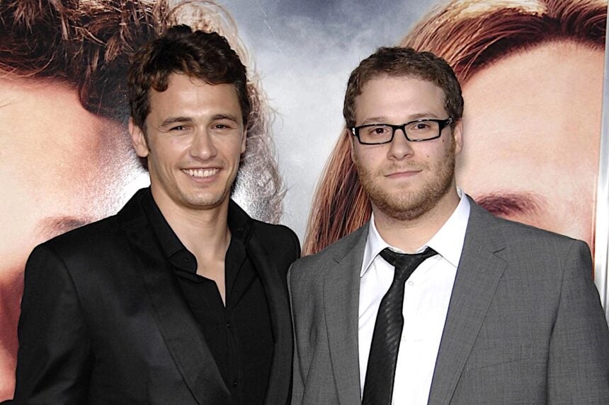 James Franco and Seth Rogen