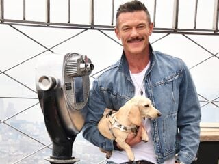Luke Evans Lights The Empire State Building