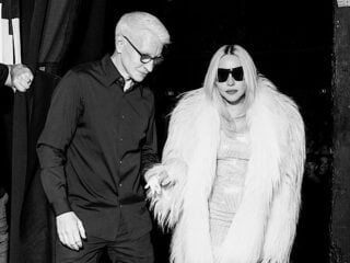 Madonna and Anderson Cooper