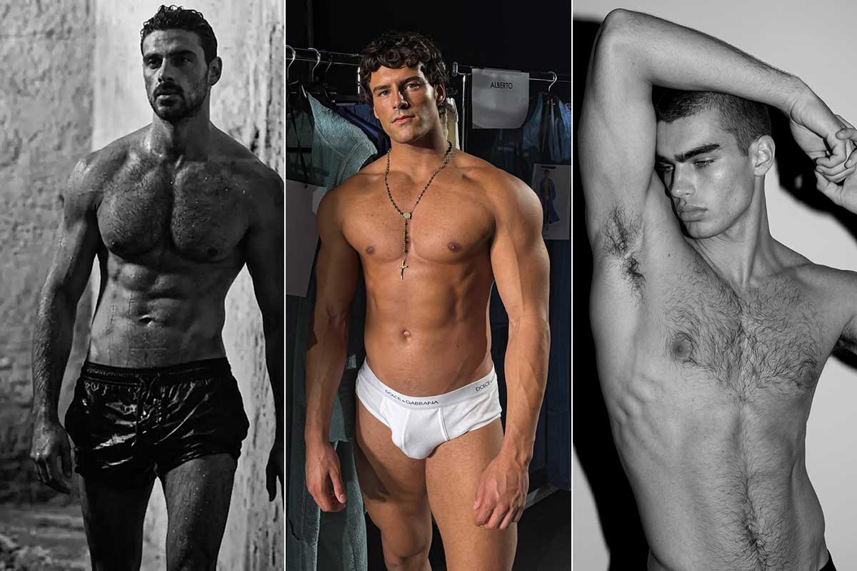 Male Model Monday: Michele Morrone, Aiden Stonehouse, Sirius Ferrari, and More