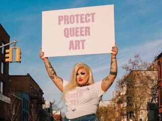 Megami's Viral "Protect Queer Art"
