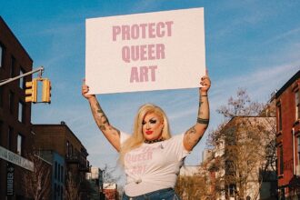 Megami's Viral "Protect Queer Art"