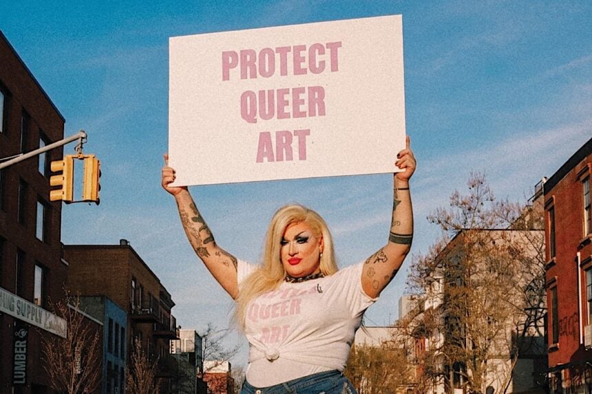 Megami's Viral "Protect Queer Art"