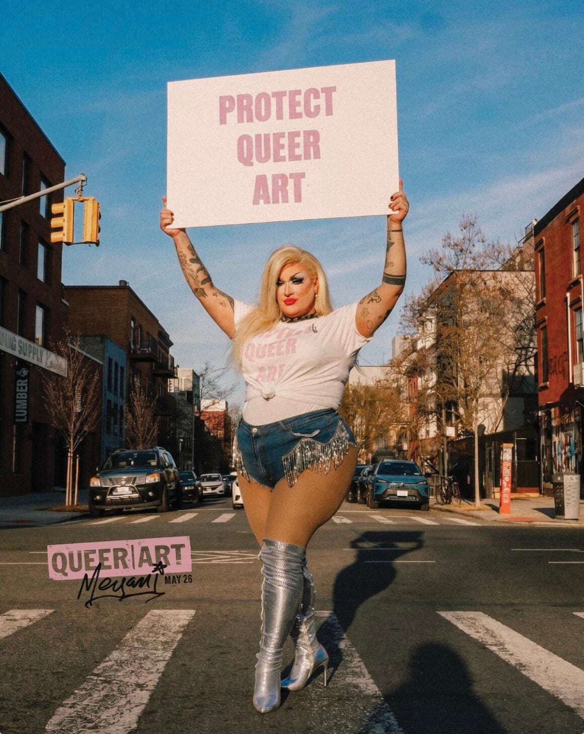 Megami's Viral "Protect Queer Art"