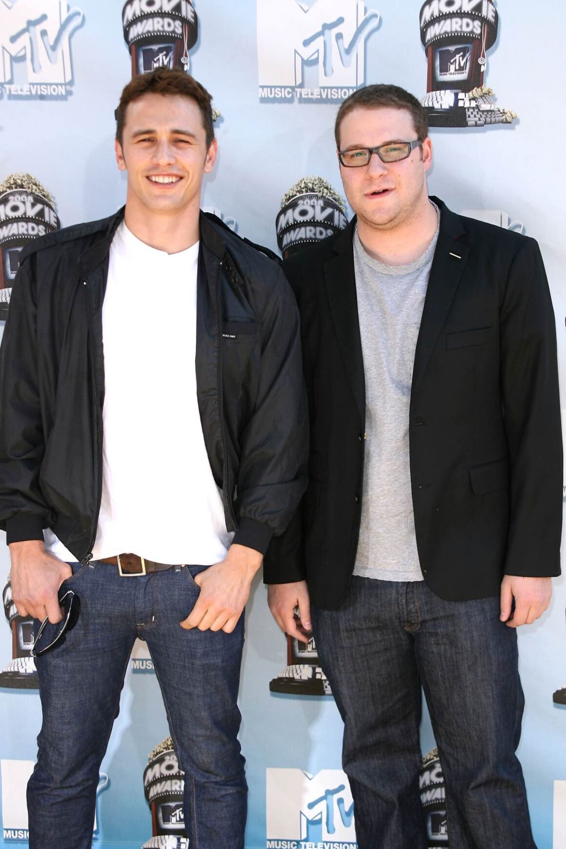 James Franco and Seth Rogen