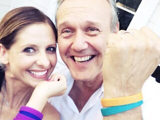 Anthony Head and Sarah Michelle Gellar
