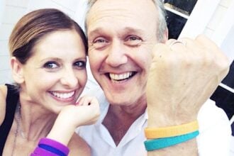 Anthony Head and Sarah Michelle Gellar