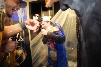 Timothée Chalamet Knicks Locker Room