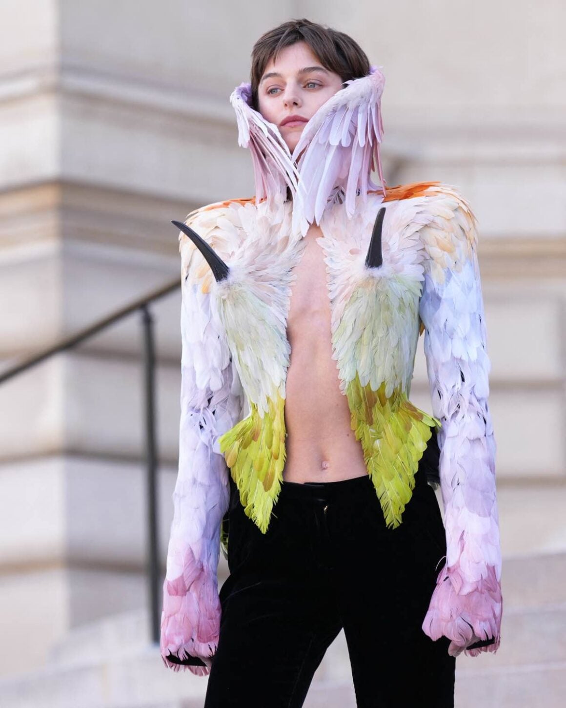 Paris Fashion Week - Haute Couture Fall/Winter 2026/2027 - Schiaparelli - Outside Arrivals