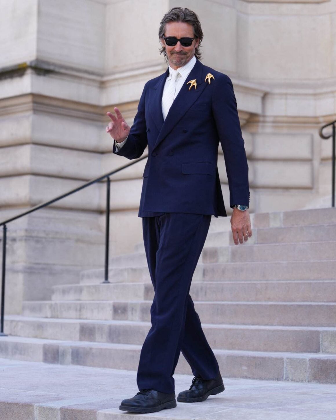 Paris Fashion Week - Haute Couture Fall/Winter 2026/2027 - Schiaparelli - Outside Arrivals