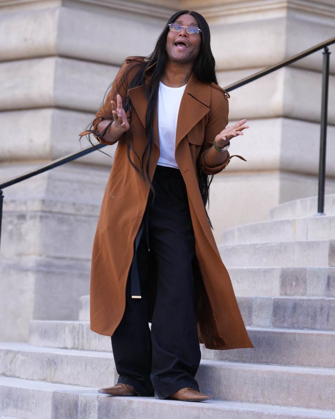Paris Fashion Week - Haute Couture Fall/Winter 2026/2027 - Schiaparelli - Outside Arrivals
