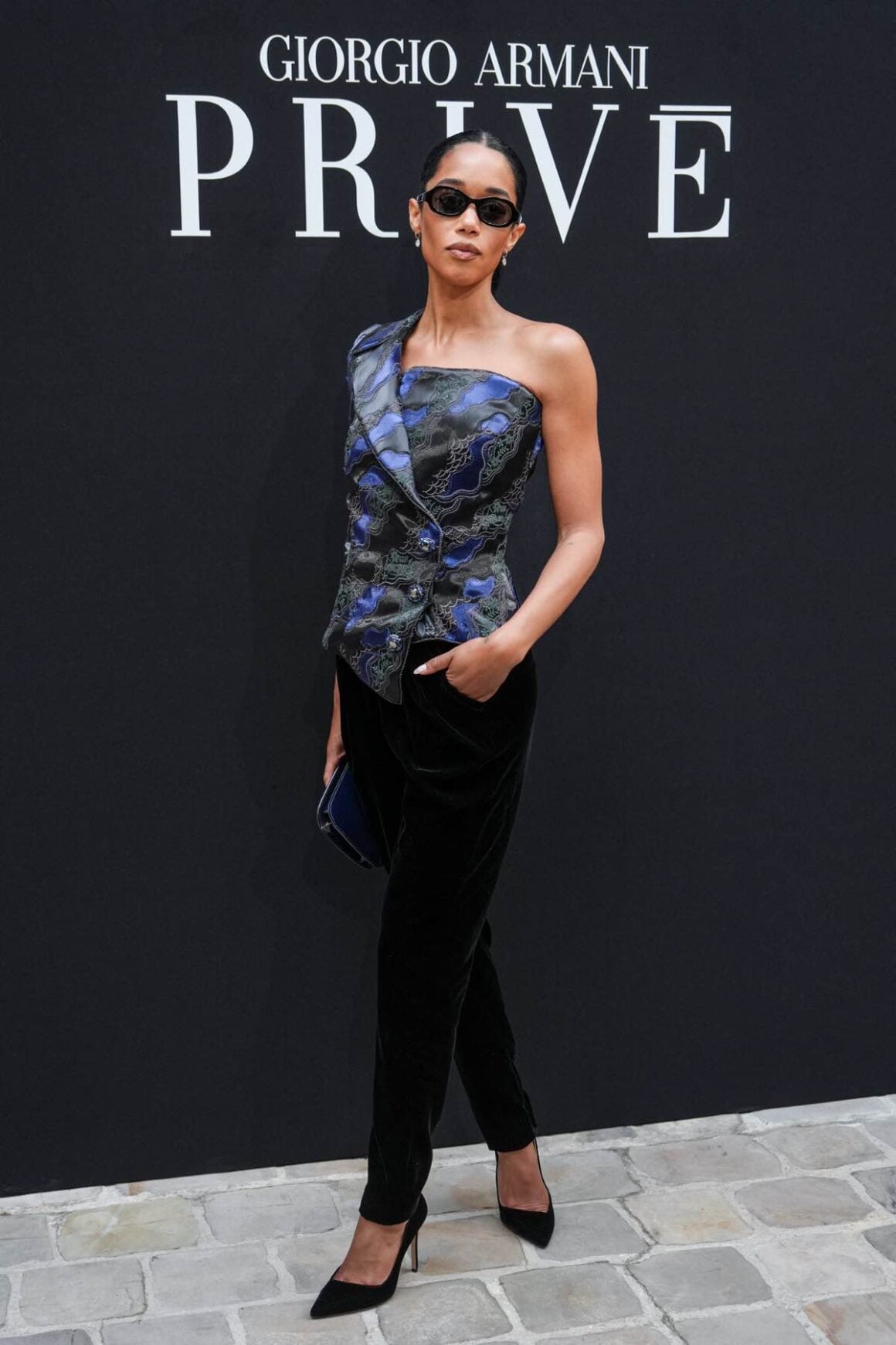Paris Fashion Week - Haute Couture Fall/Winter 2026/2027 - Giorgio Armani Prive - Inside Arrivals