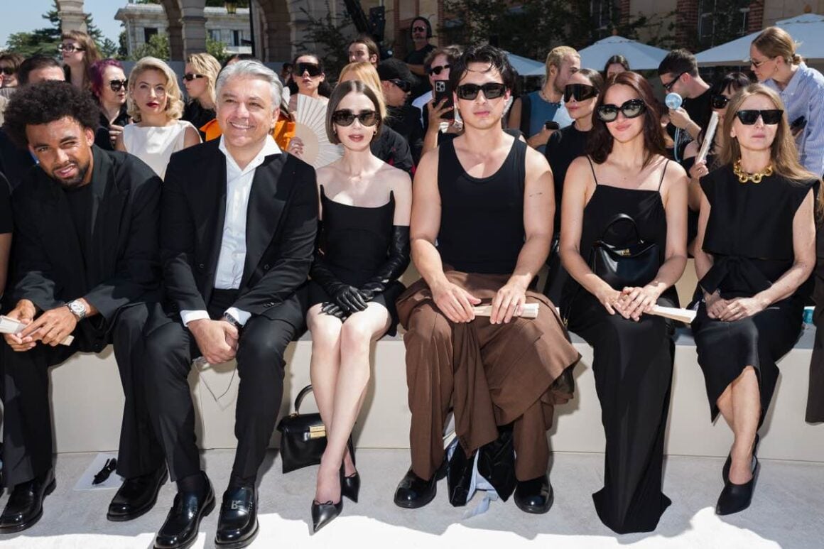 Balenciaga fashion show as part of Paris Haute Couture Fall/Winter 2026
