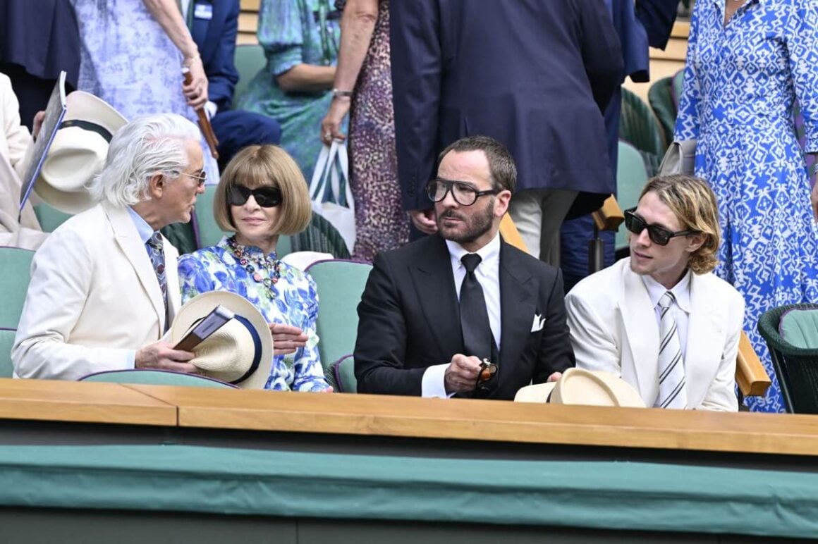 Celebrities Attend Wimbledon Tennis Championships