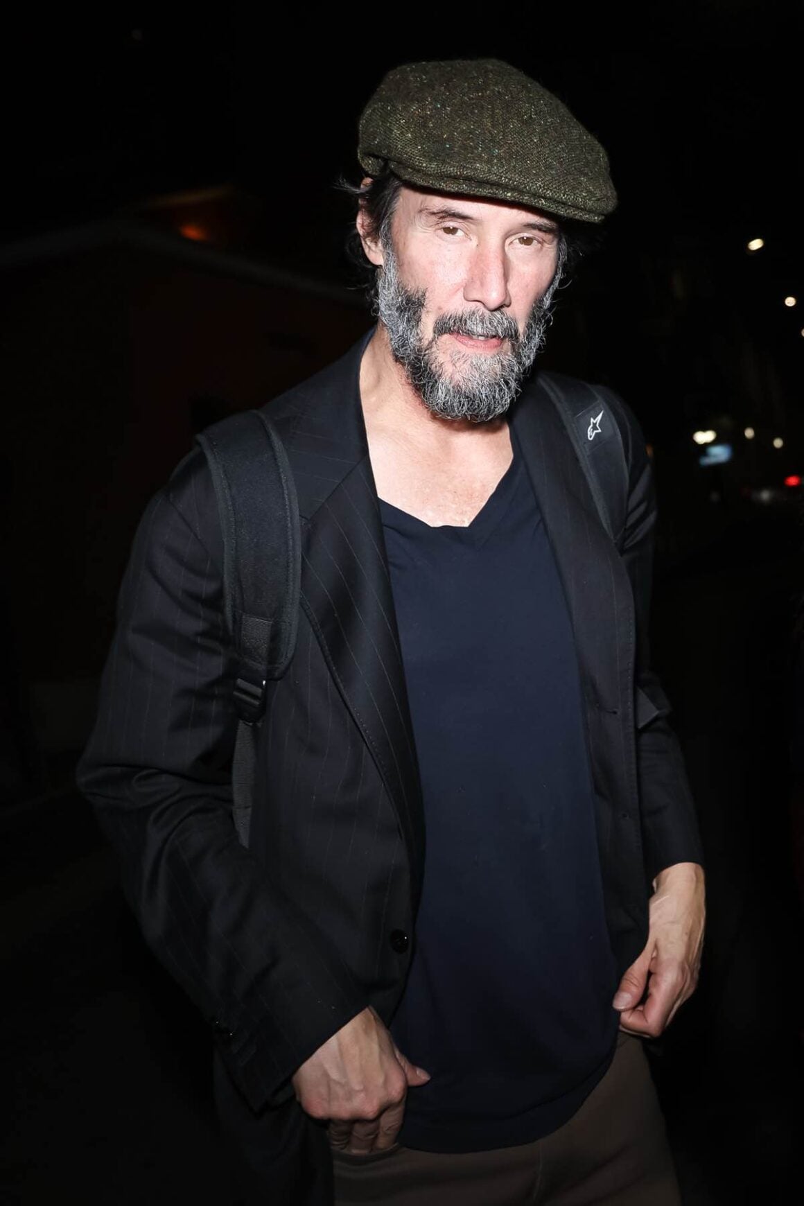 Keanu Reeves Spotted Out In Milan