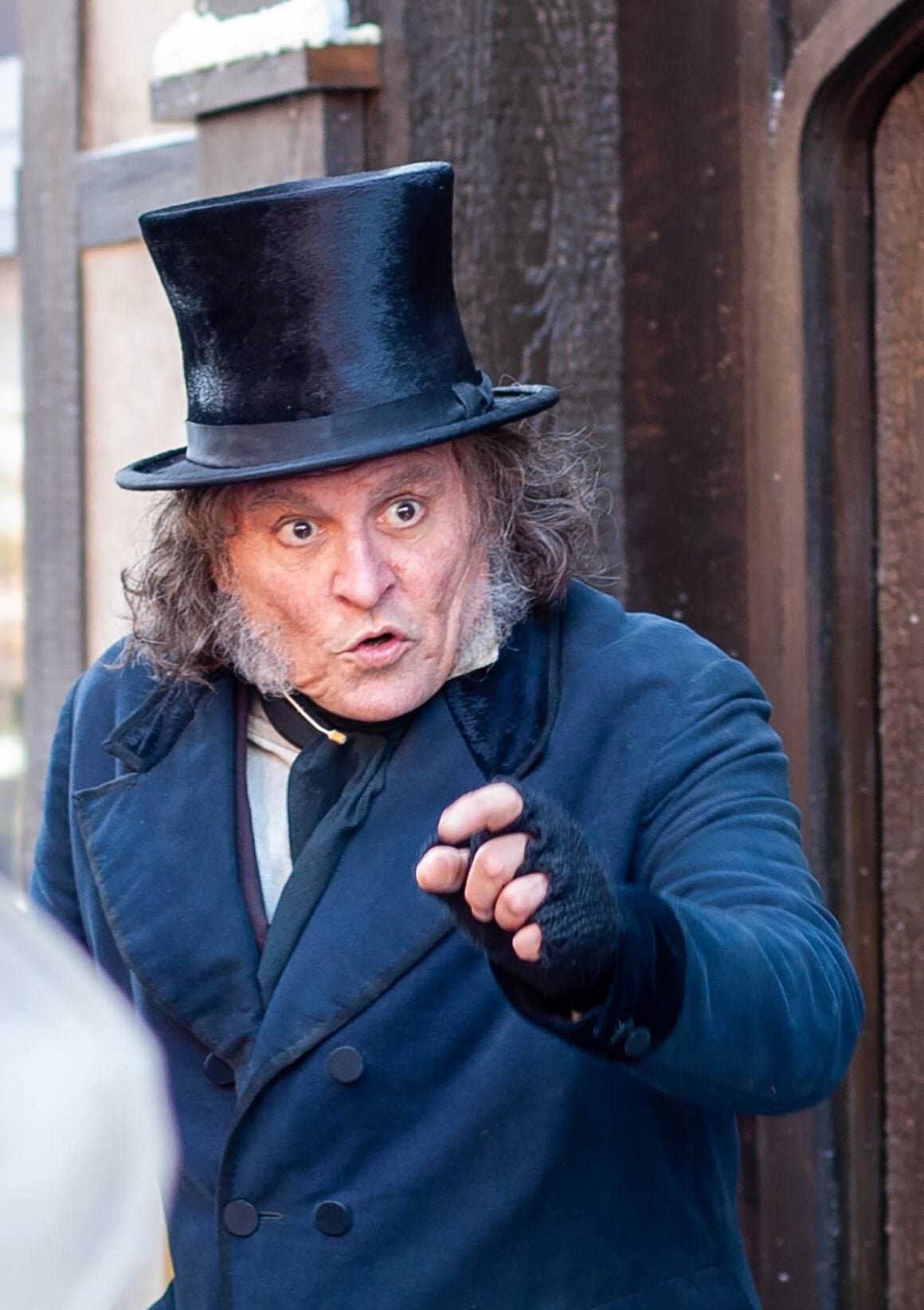 Johnny Depp Surprises Fans At San Diego Comic-Con In Character As Ebenezer Scrooge