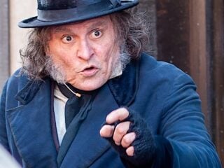 Johnny Depp Surprises Fans At San Diego Comic-Con In Character As Ebenezer Scrooge