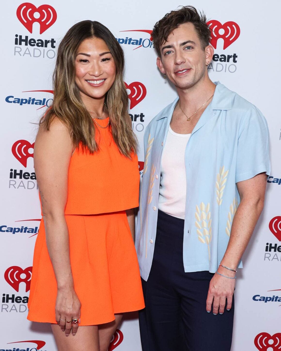 Jenna Ushkowitz and Kevin McHale