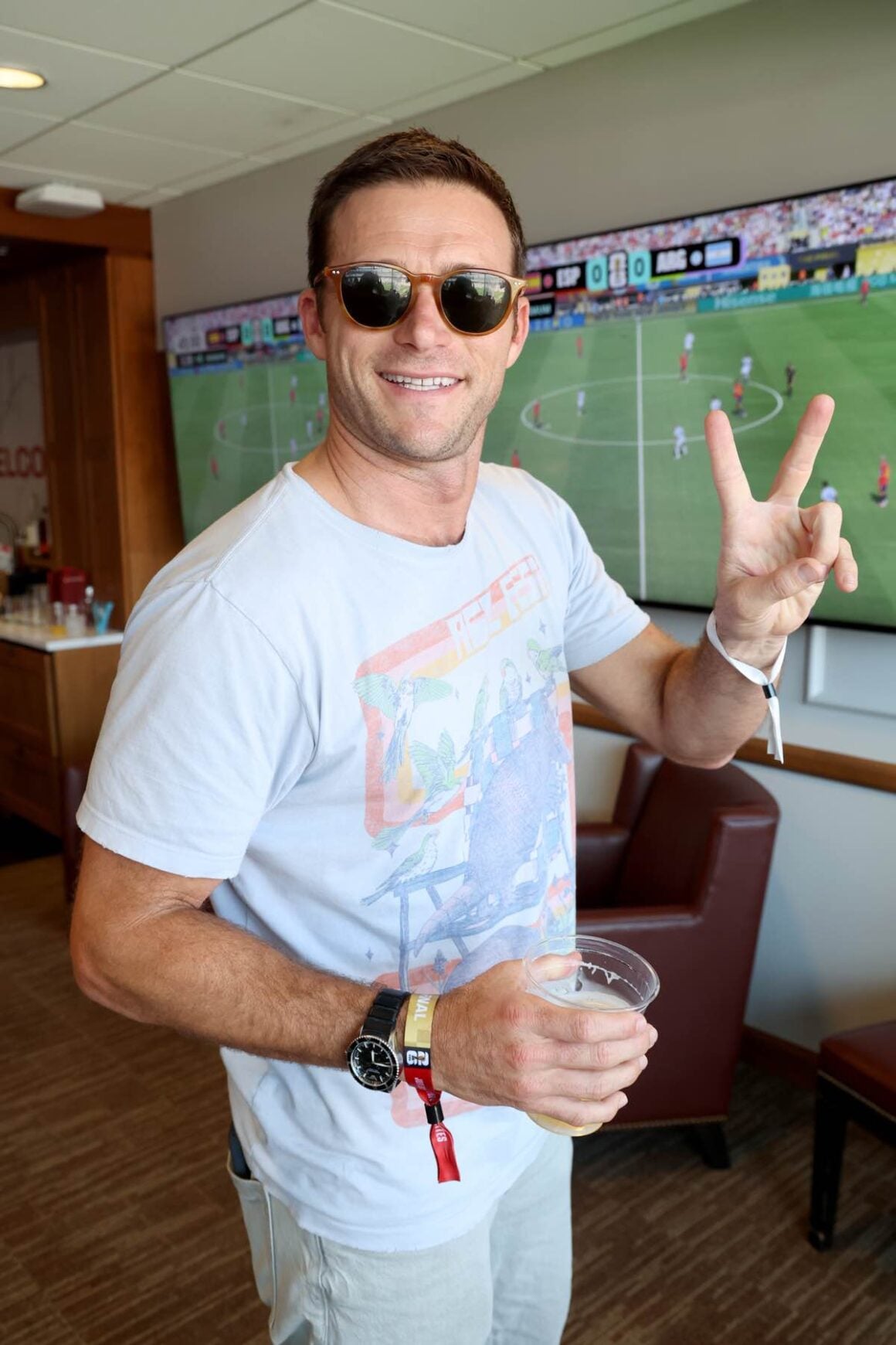 Todd Graves, Owner And Founder Of Raising Cane's, Hosts Suite At The World Cup Finals