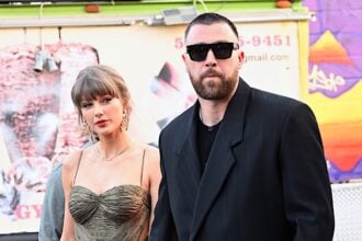 Taylor Swift and Travis Kelce