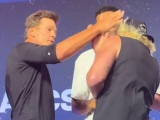 Tom Brady slaps Logan Paul
