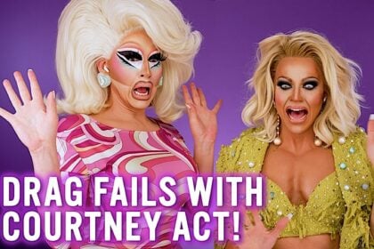 Trixie Mattel reacts to drag fails with Courtney Act!