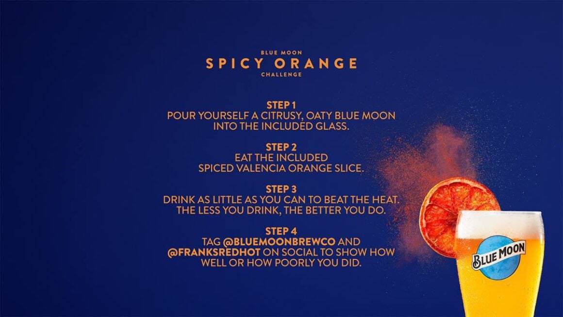 Add Some Spice to Your Summer with the Spicy Orange Challenge 2 Blue Moon Spicy Orange Challenge