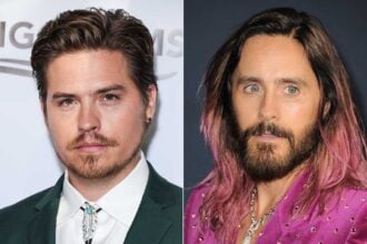 Dylan Sprouse and Jared Leto