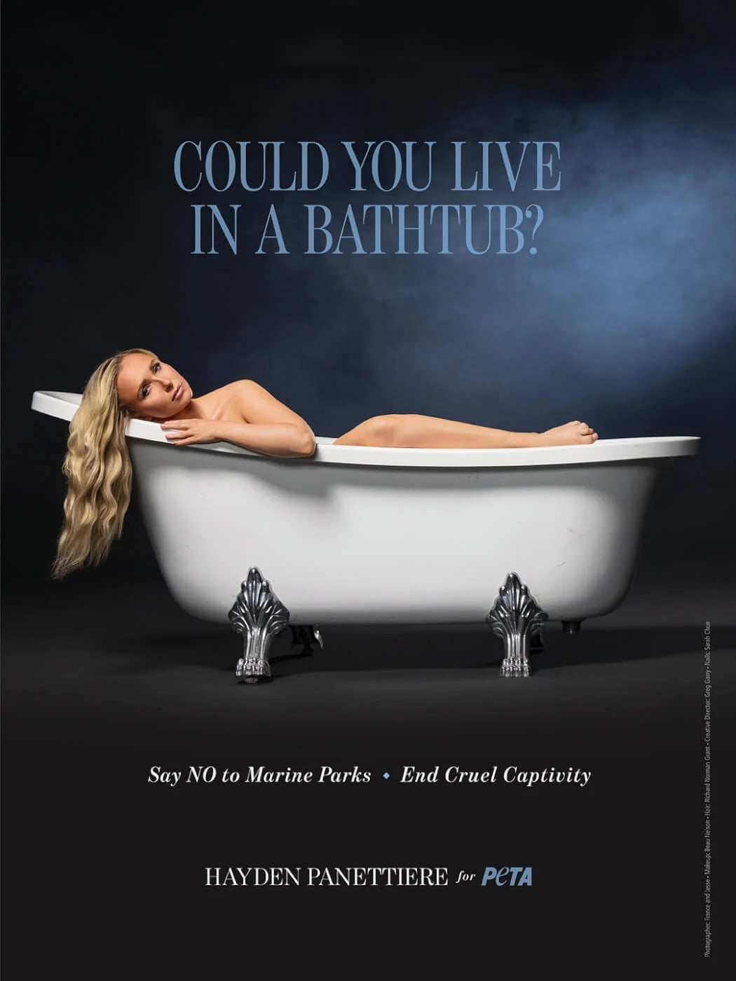 Hayden Panettiere's Final PETA Campaign Arrives Two Days After Her Death 3 PETA Releases Hayden Panettiere's Final Campaign