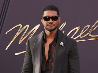 Usher Los Angeles premiere of 'Michael'