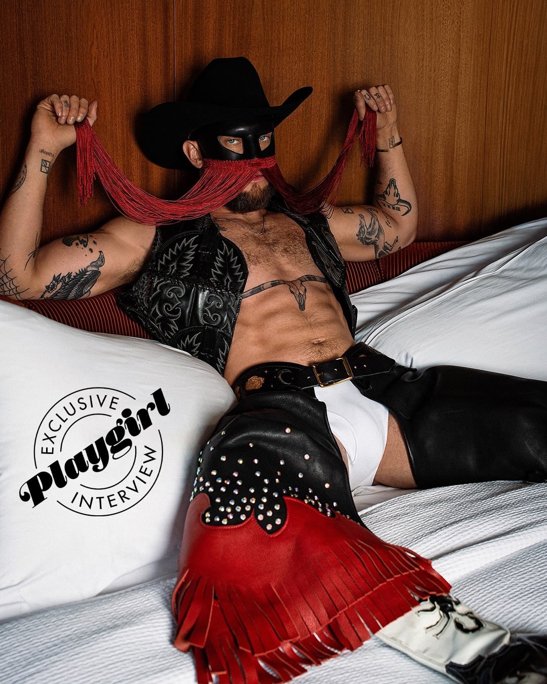 Insta Snaps: Orville Peck, Ryan Phillippe, Deacon Phillippe, Tom Hopper, and More 3 Orville Peck for Playgirl