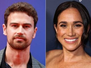 Theo James and Meghan Markle