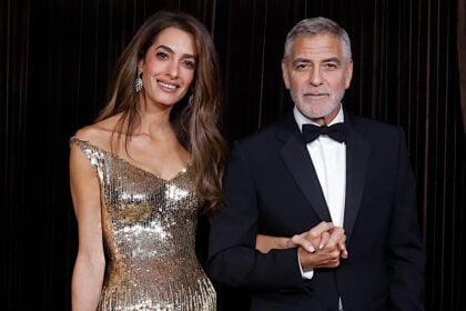 Amal and George Clooney The Clooney Foundation For Justice's The Albies 2026 - Arrivals