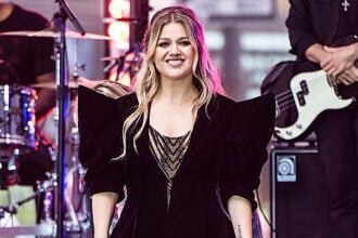 Kelly Clarkson performs on NBC's "Today" Show