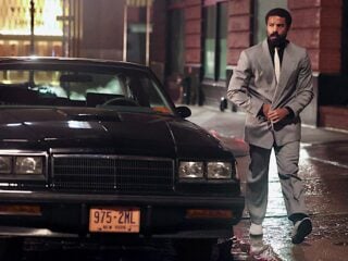 Michael B. Jordan is seen on the set of 'Miami Vice'