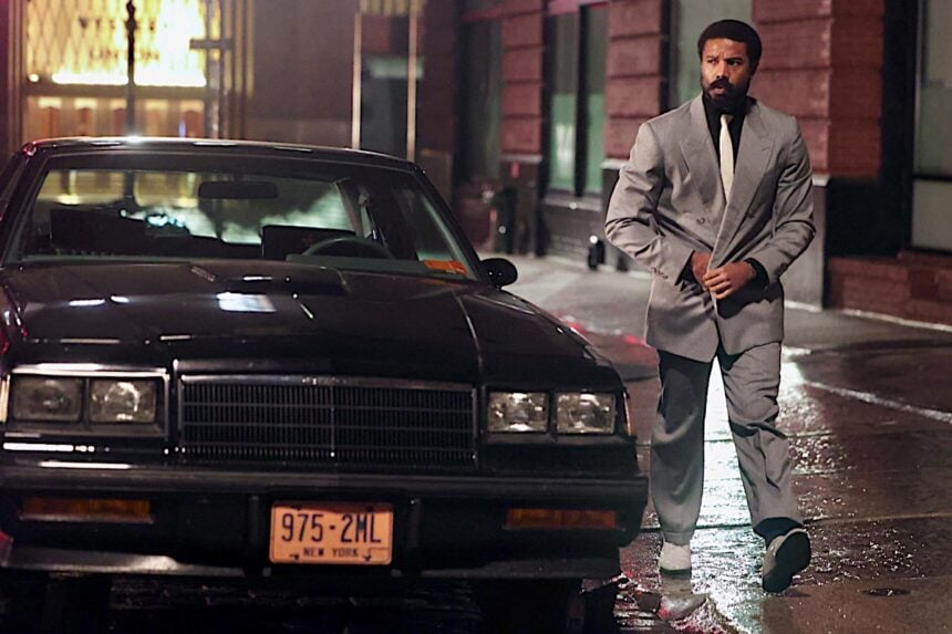 Man Arrested After Allegedly Pulling Butcher Knife on Set of Michael B Jordan's Miami Vice '85 in Brooklyn 1 Michael B. Jordan is seen on the set of 'Miami Vice'