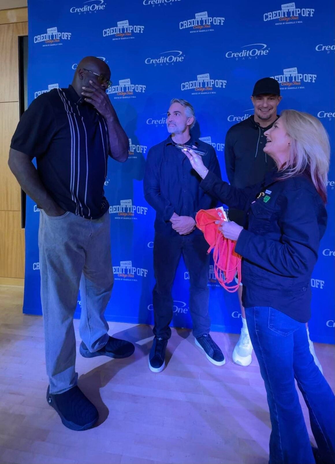 Shaq and Gronk