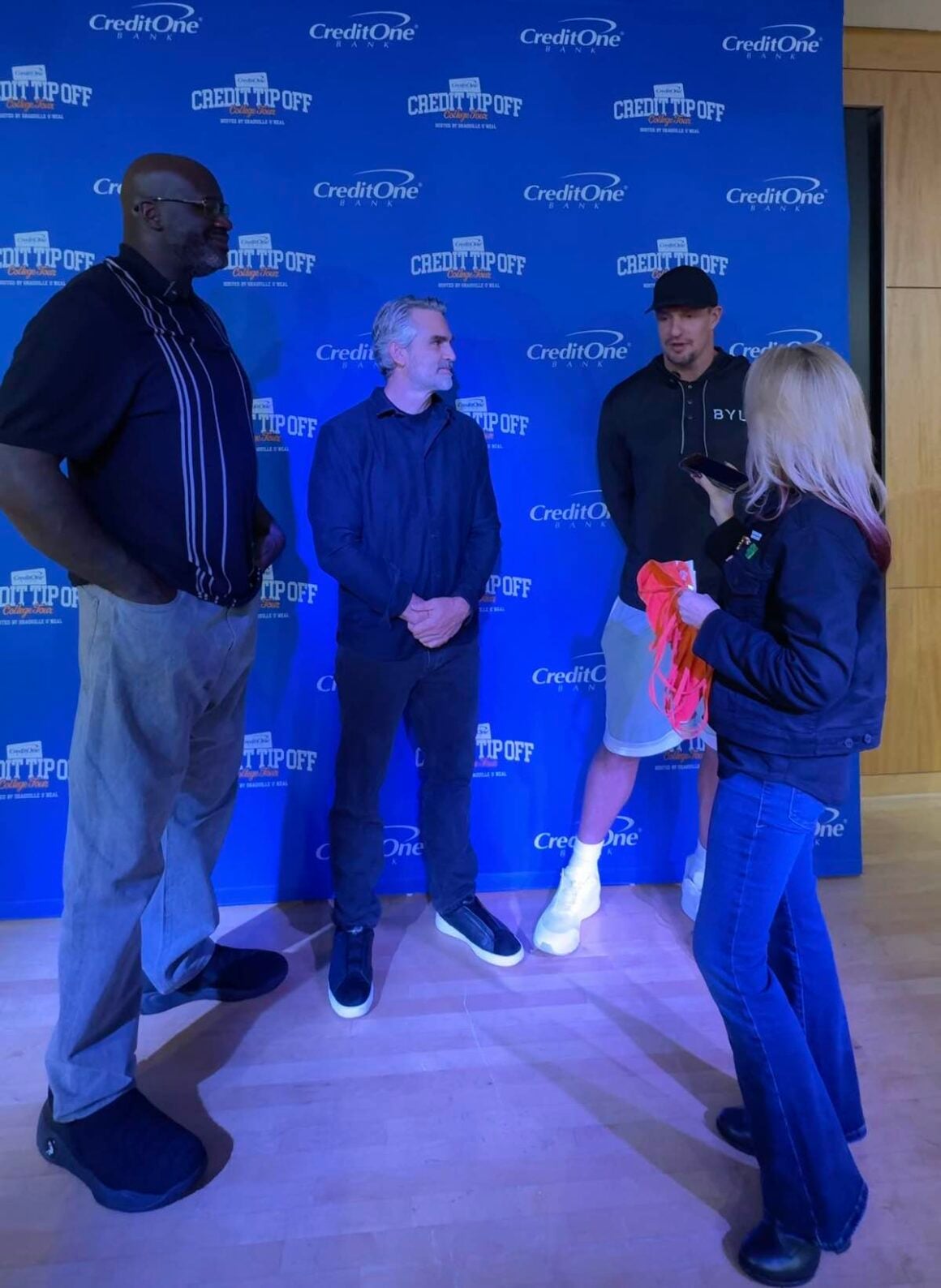 Shaq and Gronk