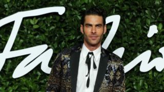 Jon Kortajarena poses on the red carpet upon arrival at The Fashion Awards 2019 Jon Kortajarena poses on the red carpet upon arrival at The Fashion Awards 2019